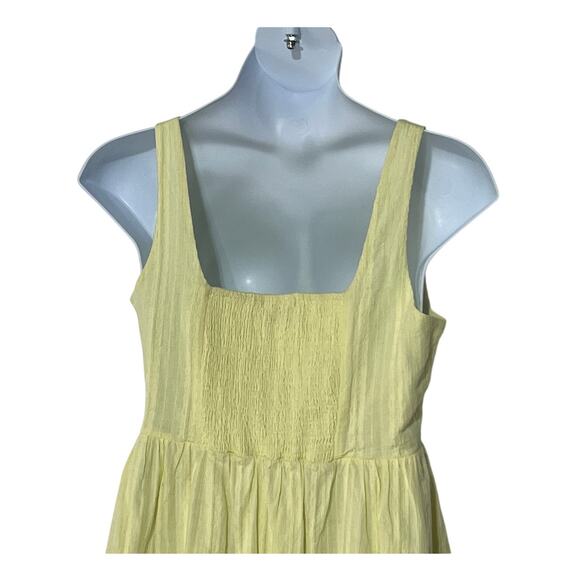 Princess Polly Womens Size 8 Lorinda Lined Sleeveless Mini Day Dress Yellow Boho - Picture 7 of 13
